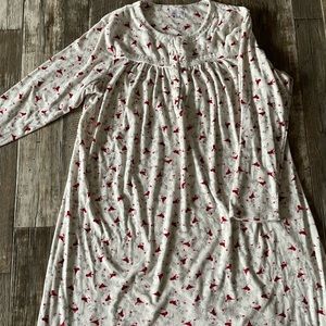 Women Fleece Nightgown